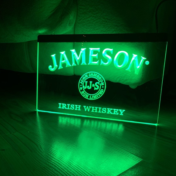 JAMESON LED NEON LIGHT SIGN 8x12 - Picture 3 of 3